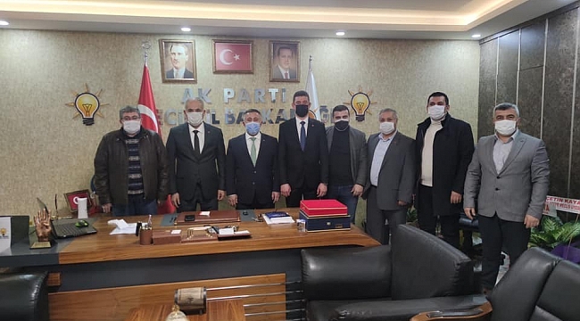 Bayırköy Belediye Başkanı Yaman'dan İl Başkanı Yıldırım'a hayırlı olsun ziyareti