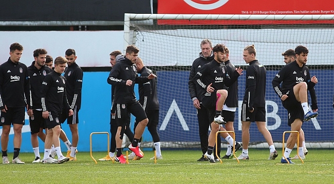 Beşiktaş, Çaykur Rizespor maçı hazırlıklarına başladı