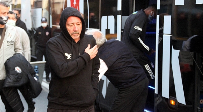 Beşiktaş kafilesi Kayseri'de