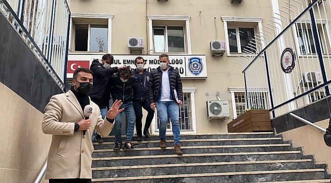 Beşiktaş'ta dehşeti yaşatan saldırgan adliyeye sevk edildi