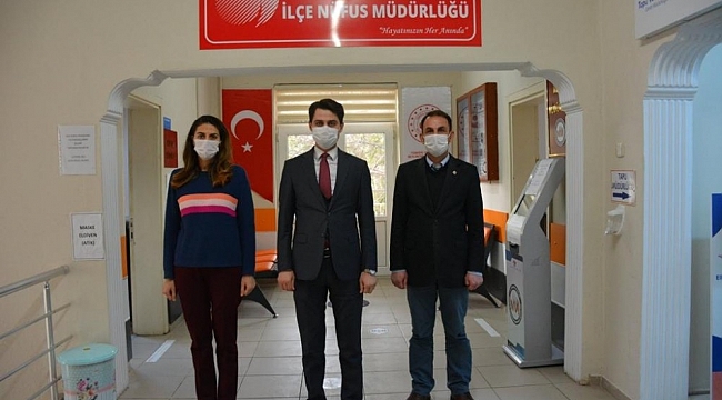 Beylikova Kaymakamı Yılmaz'dan denetim ziyareti