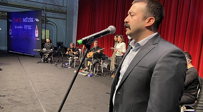 Beyoğlu'nda 'Acil Müzik' konserlerinin çekimleri yapıldı