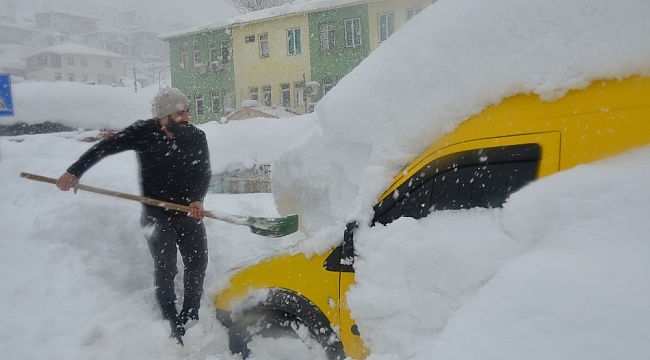 Beytüşşebap kar altında