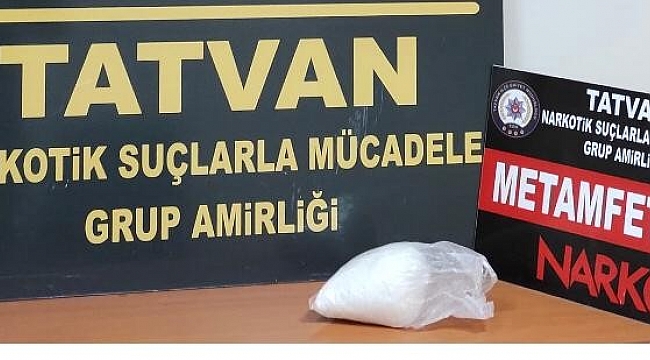 Bitlis'te metanfetamin ele geçirildi