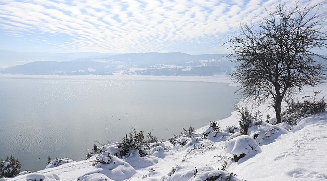 Bolu'da kar yağışı barajları doldurmaya başladı
