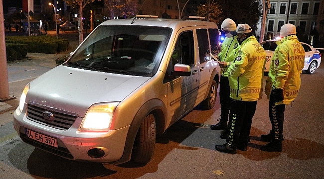 Bolu'da sokağa çıkma kısıtlamasına uymayan 59 kişiye 42 bin TL ceza