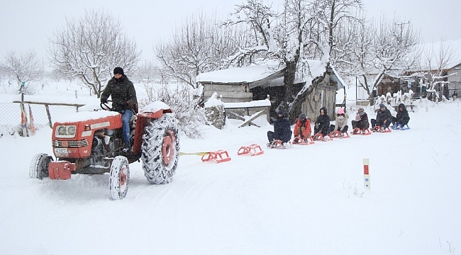 Bu da kızak safari