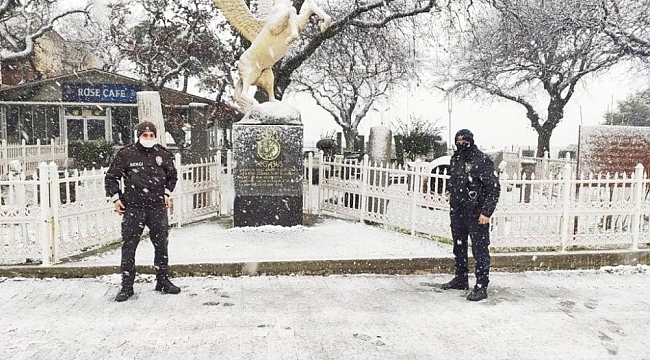 Burhaniye polisi kurallara uymayanlara göz açtırmıyor