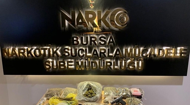Bursa'da uyuşturucu operasyonu: 11 tutuklama