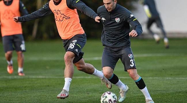 Bursaspor, Antalya kampında taktik çalıştı