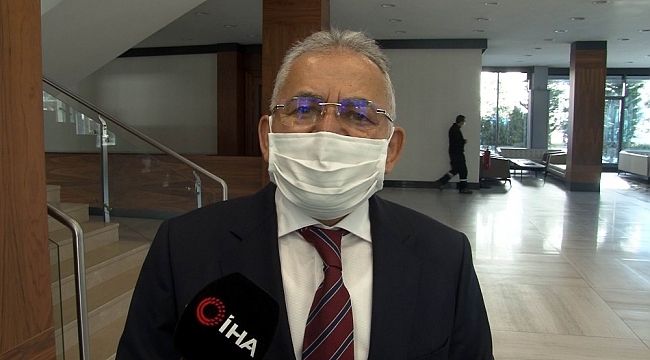 Büyükkılıç'tan 'mezarlık' açıklaması