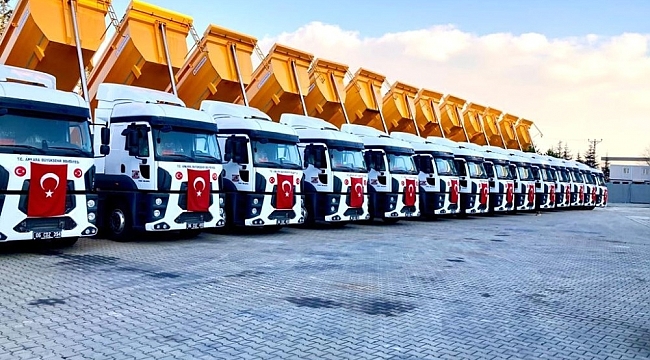 Büyükşehir belediyesi araç filosu her geçen gün büyüyor