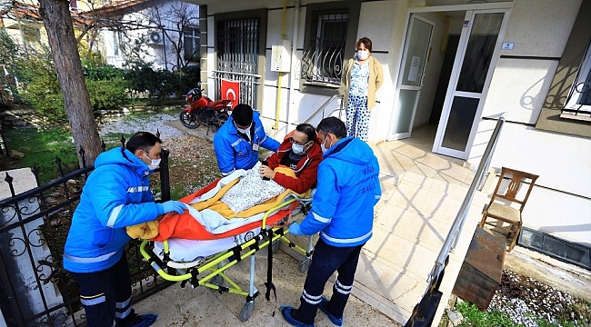 Büyükşehir, pandemi döneminde 5 hasta nakli yaptı