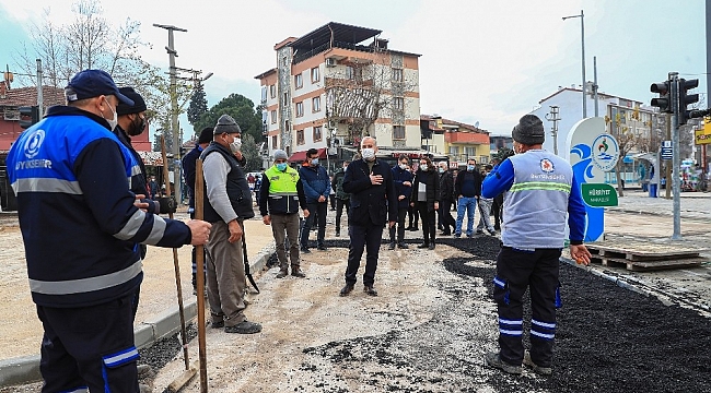 Büyükşehir sokağa çıkma kısıtlamalarını fırsata çeviriyor