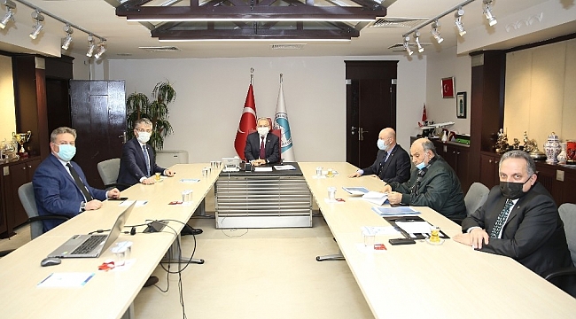 Büyükşehir'de istişare toplantısı