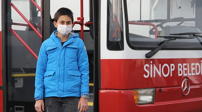 Büyüyünce belediye şoförü olmayı isteyen Rafet'in doğum gününde hayalleri gerçek oldu
