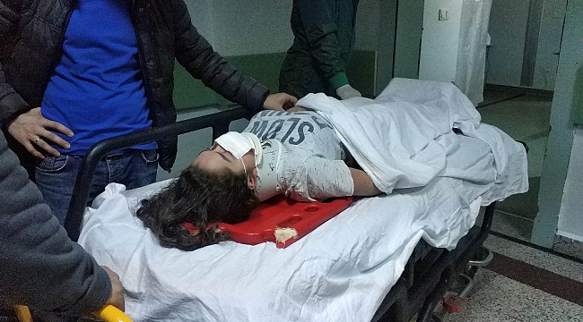Cam silerken 3. kattan düşen kızı ölümden, kurumaya bırakılan halı kurtardı