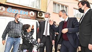 Canbolat ve Aktaş İnegöl'de projeleri inceledi