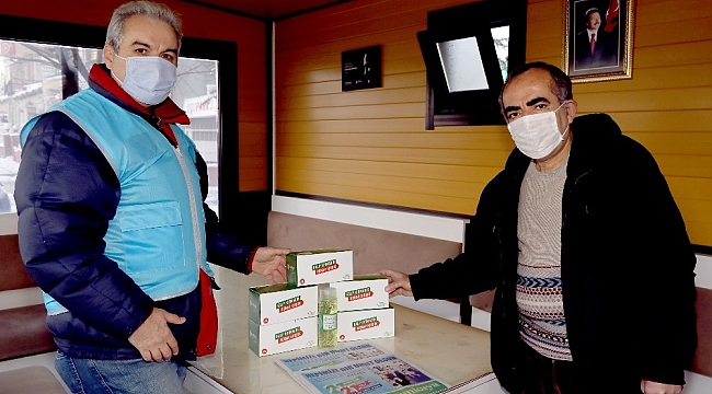 Çankaya Belediyesi'nden taksi duraklarına hijyen paketi