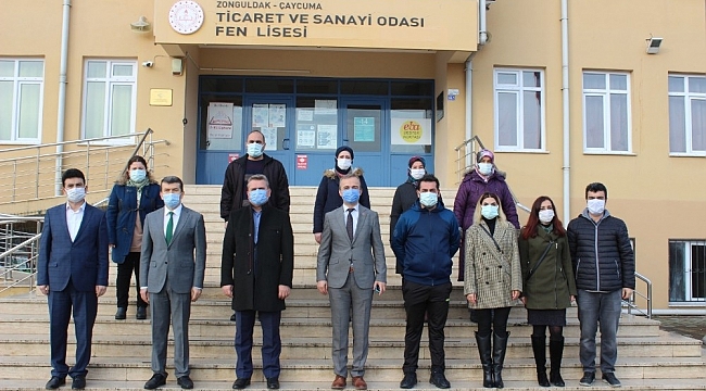 Çaycuma' da bayrak töreni düzenlendi