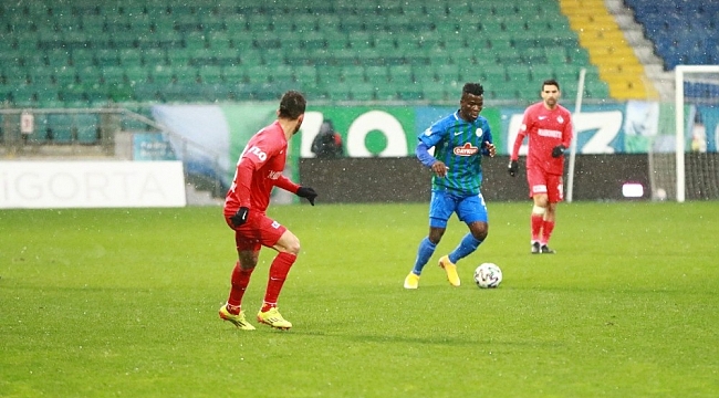 Çaykur Rizespor: 1 - Gaziantep FK: 0