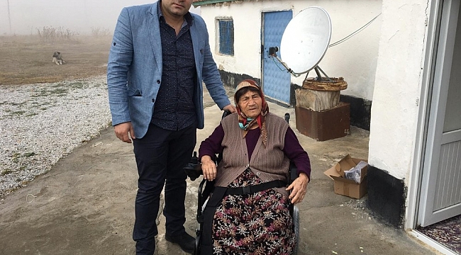 ÇEL-DER'den ihtiyaç sahibi engellilere akülü tekerlekli sandalye yardımı