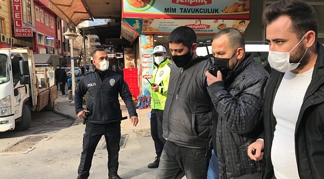 Cezaevi firarisini başkasının kimliğiyle polise yakalandı