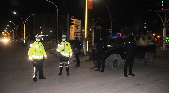 Cizre'de yılbaşı gecesi bin 492 polis görev başında hazır bulundu