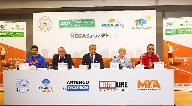 Club Megasaray Open basın toplantısı gerçekleşti