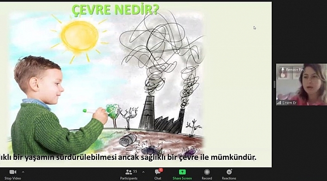 Çocuklara çevre bilinci aşılanıyor