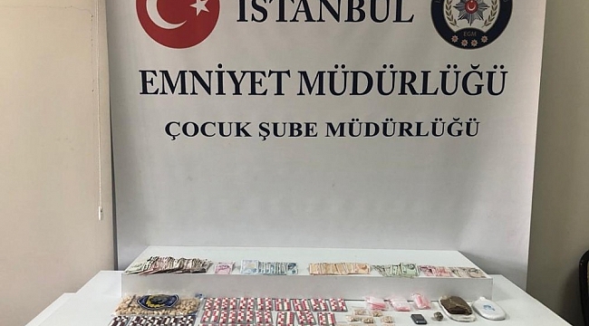 Çocuklara uyuşturucu satan zehir tacirlerine operasyon: 5 gözaltı