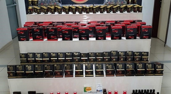 Çorum'da cinsel içerikli ürün operasyonu