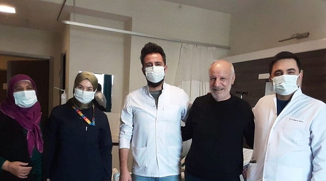 Covid-19 hastası 79 gün sonra taburcu oldu