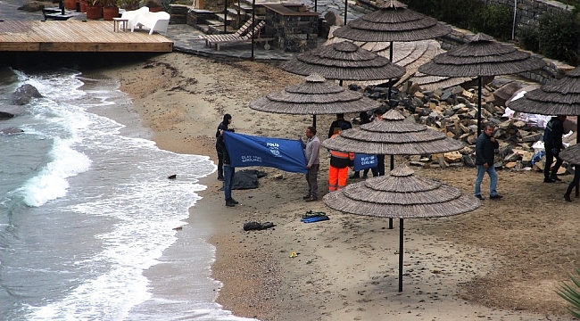 Datça'da battı, 46 kilometre sürüklendi, Bodrum'da sahile cesedi vurdu