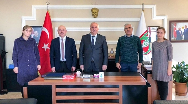 DATÜB heyetinden Sazlı'ya ziyaret