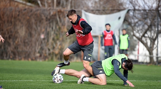 Denizlispor, Hatayspor maçı hazırlıklarını sürdürüyor