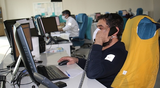 Depremler ve pandemiyle sarsılan Elazığ'da 112 Acil, 379 bin çağrıya cevap verdi
