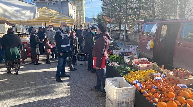 Derebucak ve Hüyük'te korana virüs denetimleri sürüyor