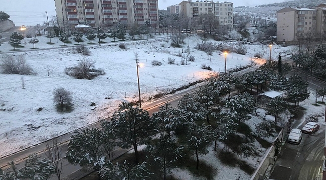 Devrek beyazlara büründü