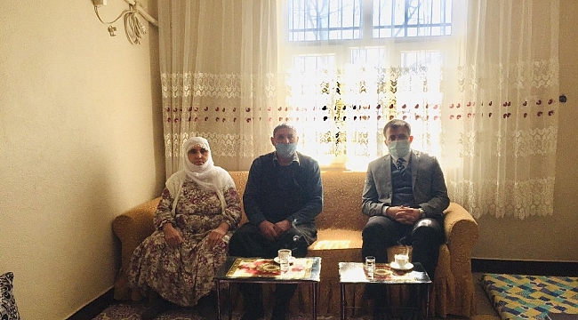 Dicle Kaymakamı Kadir Yurdagül'den şehit ailesine ziyaret