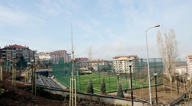 Dikmen Karapınar Spor Parkında sona yaklaşıldı