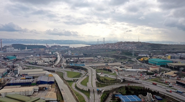 Dilovası Batı Kavşağında çalışmalar sürüyor