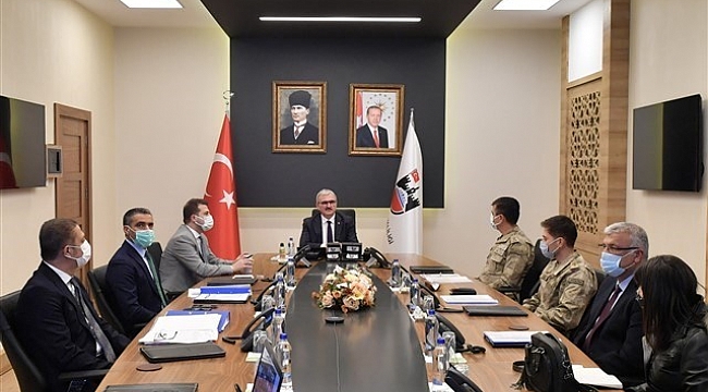 Diyarbakır'da afet müdahale planı toplantısı yapıldı