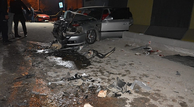 Diyarbakır'da feci kaza: 1 ölü, 5 yaralı