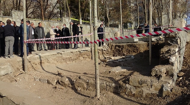 Diyarbakır'da, Sultan 1'inci Kılıçarslan'ın mezar aramalarında kalıntılar bulundu