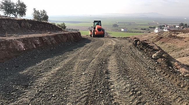 Dulkadiroğlu'nda yol çalışmaları