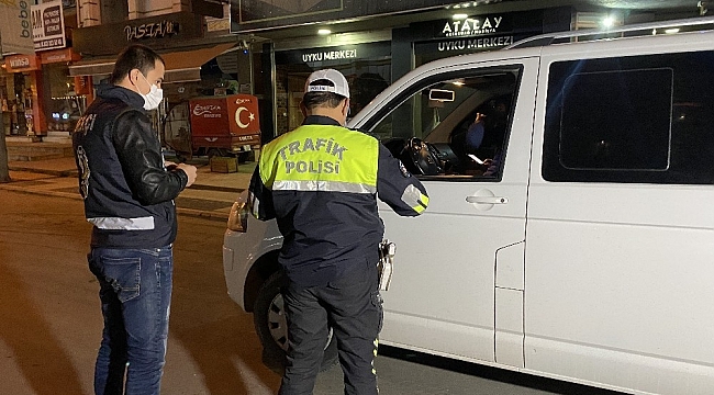 Düzce'de kısıtlamayı delen alkollü sürücü Gece kartallarına yakalandı