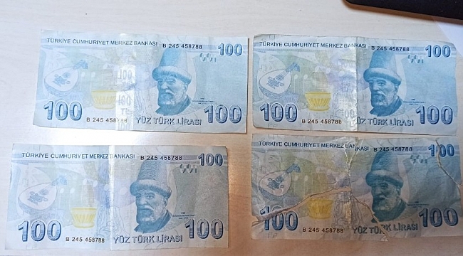 Düzce'den geldiler Alaplı'da sahte parayla yakalandılar