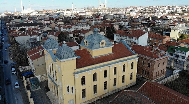 Edirne'deki Avrupa'nın üçüncü büyük sinagogu 5 yıldır katılımcılarını ağırlıyor