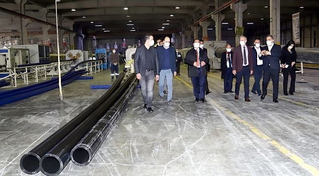 Endonezya Büyükelçisi Mersin-Tarsus OSB'de incelemelerde bulundu